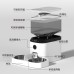 5L pet automatic feeder Stainless steel double pot cat food dog food intelligent feeder automatic feeding